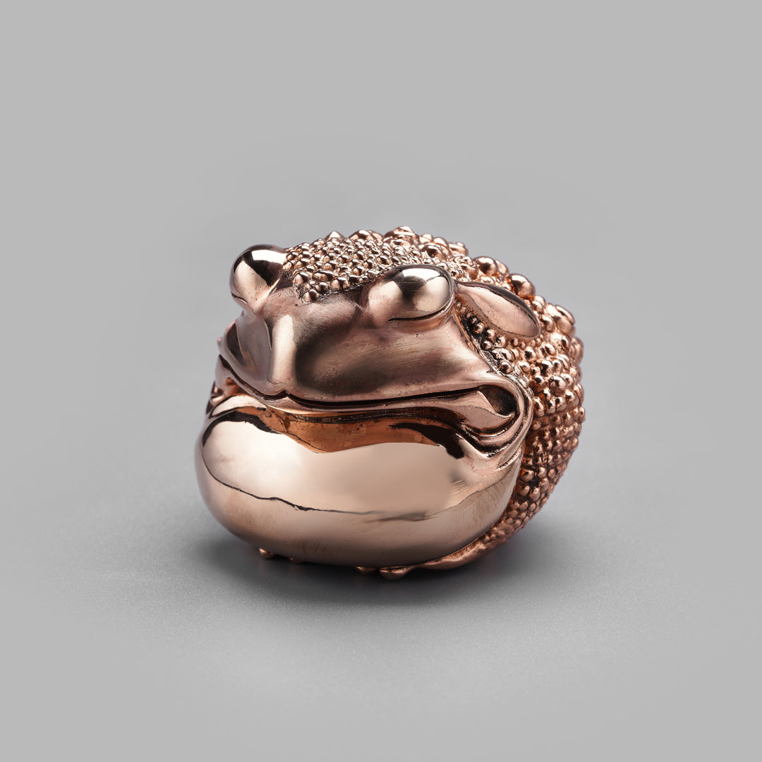 Wisdom Fortune Toad Figurine