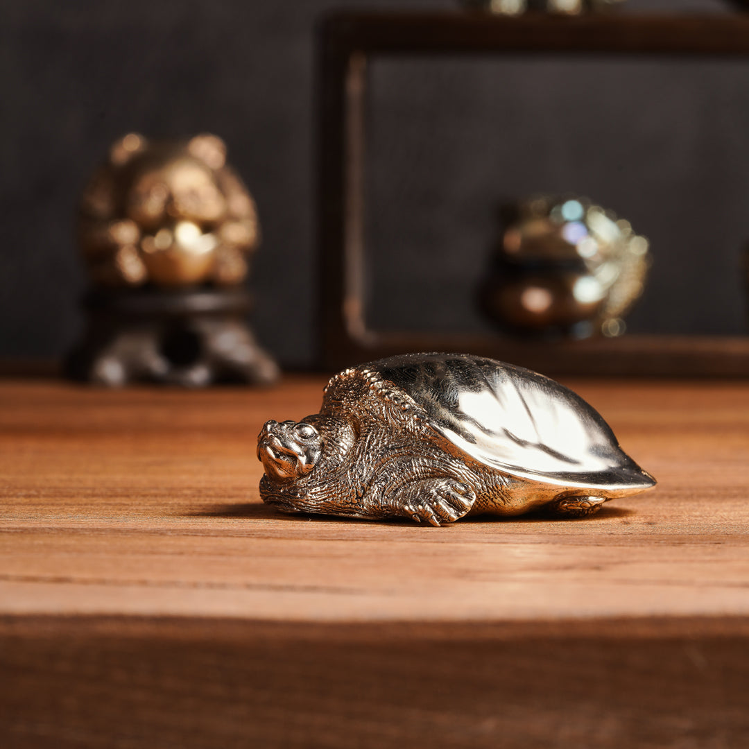 Fortune Softshell Turtle Statue