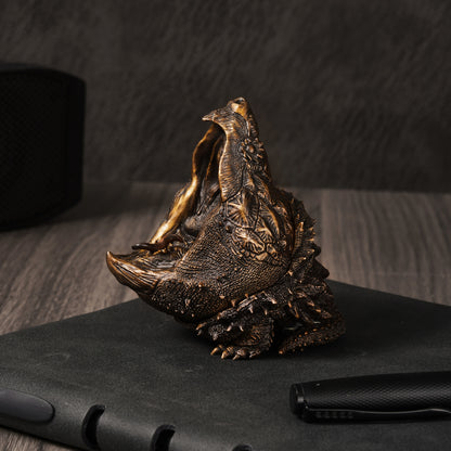 Alligator Snapping Turtle Bronze Statue