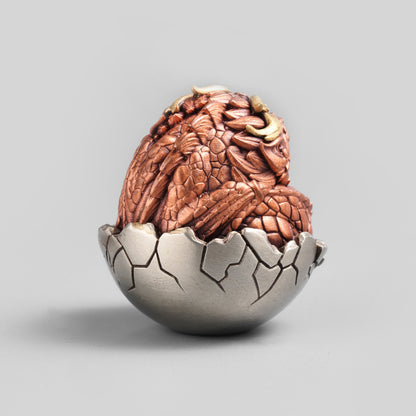 Hatched Baby Dinosaur Egg Figurine