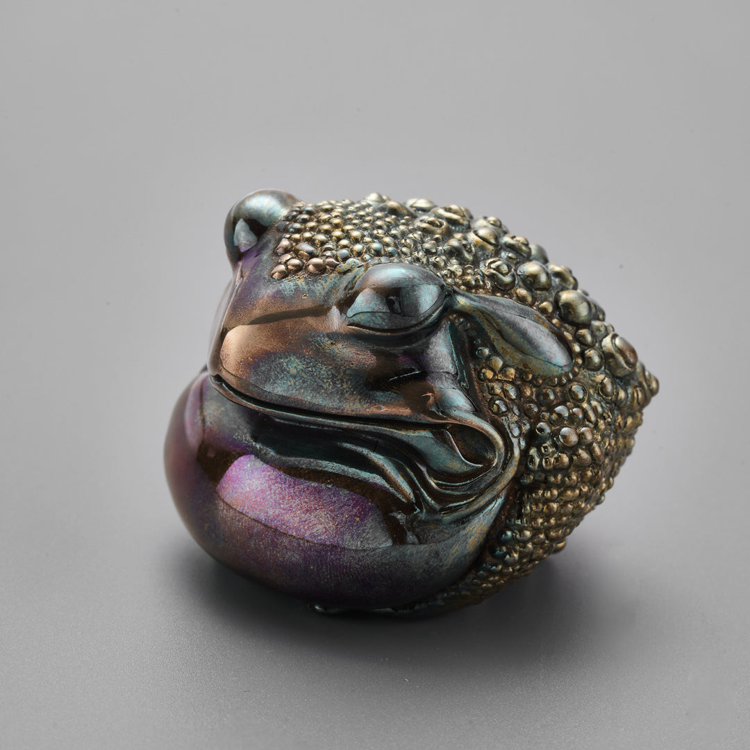 Wisdom Fortune Toad Figurine