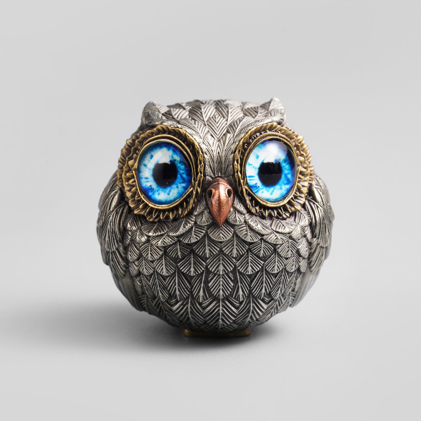 Bronze Wise Watcher Owl Figurine