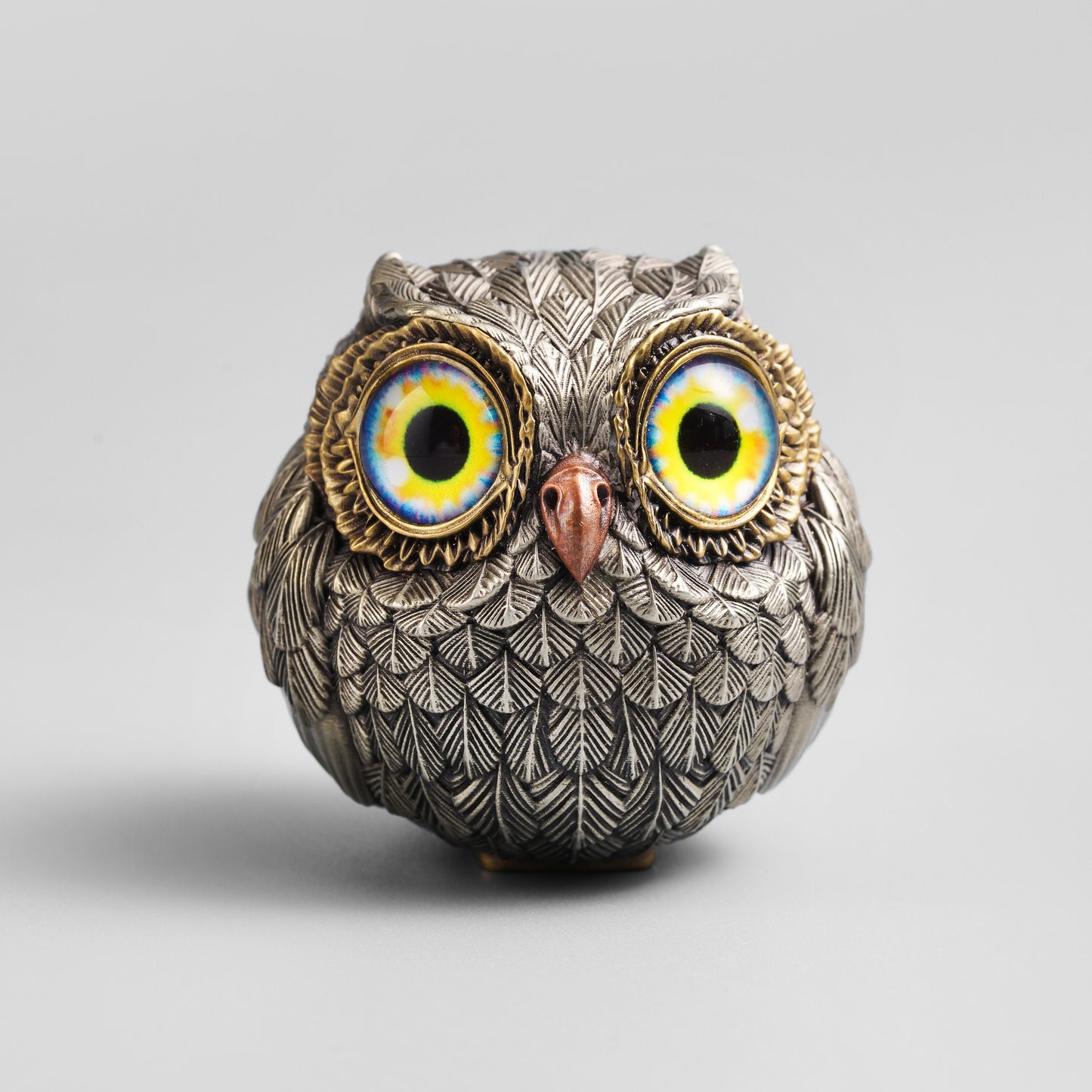 Bronze Wise Watcher Owl Figurine