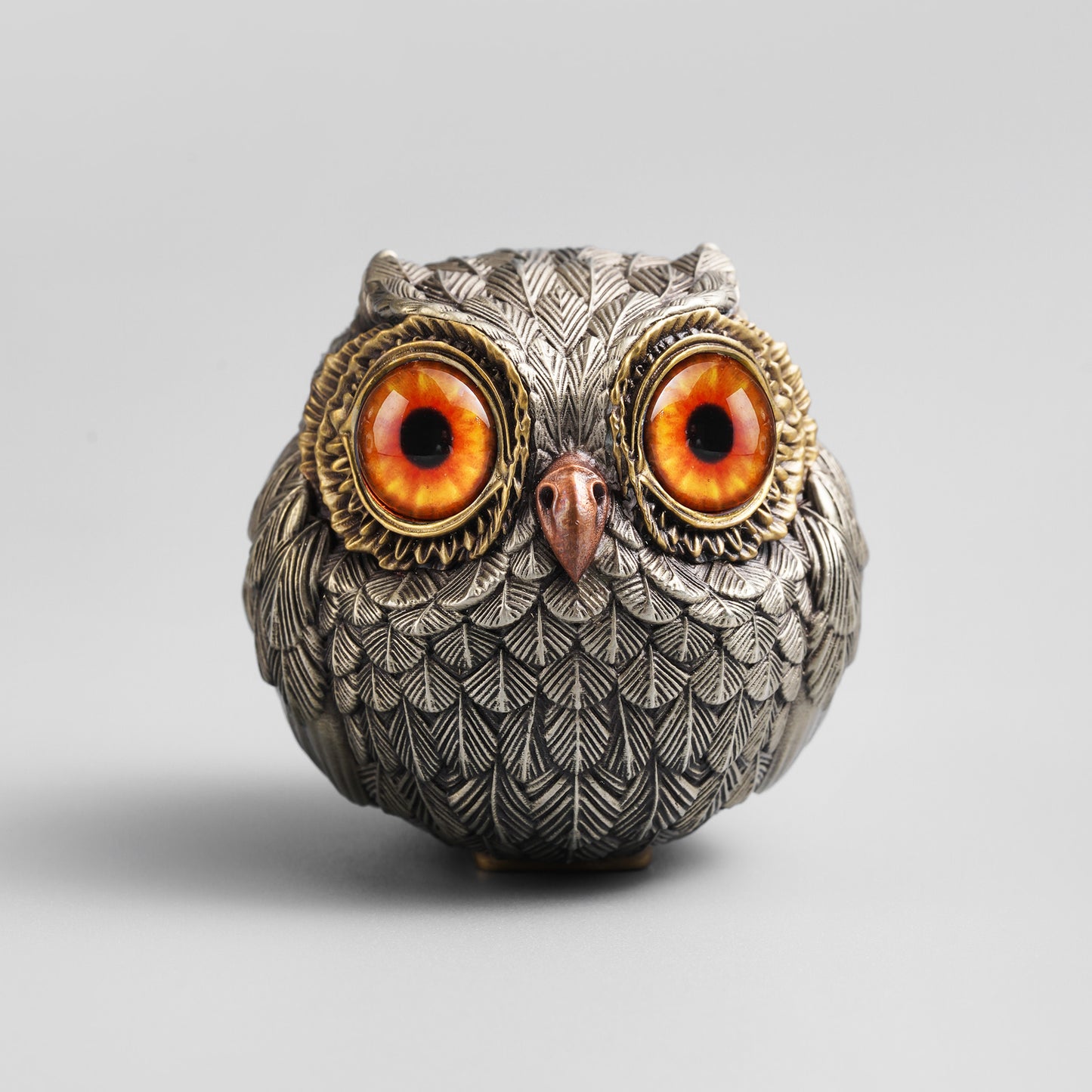 Bronze Wise Watcher Owl Figurine